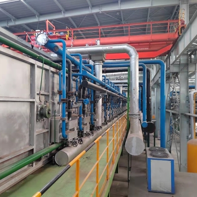 Συνεχής 1250mm γαλβανίζοντας γραμμή Cgl για καυτό - κυλημένο υλικό σπειρών