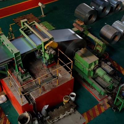 150000TPY γαλβανισμένη γραμμή παραγωγής 0.6mm 1.2mm 550mm καυτής εμβύθισης