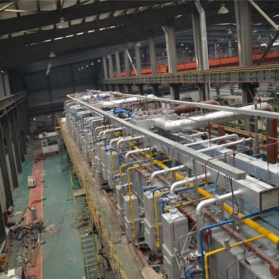 Διαδικασία 1.32.5mm γαλβανίζοντας εγκαταστάσεων χάλυβα καυτής εμβύθισης SS μετάλλων 300850mm