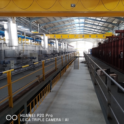 μέταλλο εξοπλισμού 250000TPY γραμμών 0.71.3mm αυτόματο γαλβανίζοντας