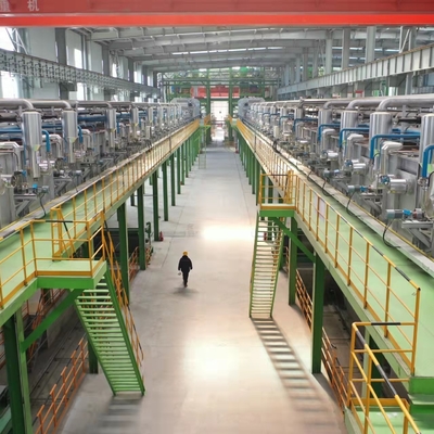 Συνεχής γαλβανίζοντας γραμμή 1.23.0mm Max 1250mm χαλυβουργίας καισίου