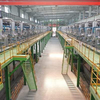 Συνεχής γαλβανισμός χαλυβουργίας μετά από το καυτό κύλισμα με το αέριο φούρνων