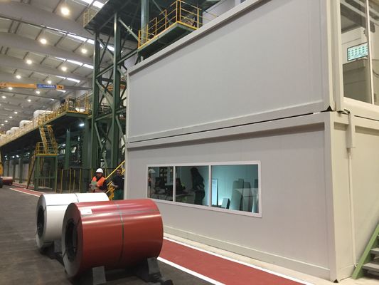 Άριστη γραμμή επιστρώματος χρώματος λουρίδων χάλυβα με τους αυτόματους εξοπλισμούς υψηλής τεχνολογίας